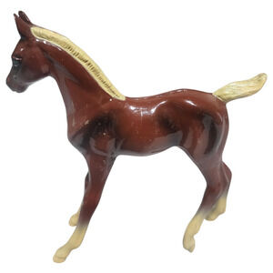 Vintage Hartland Horse Palomino Weanling Arabian Foal Model #6100 Figure Glossy